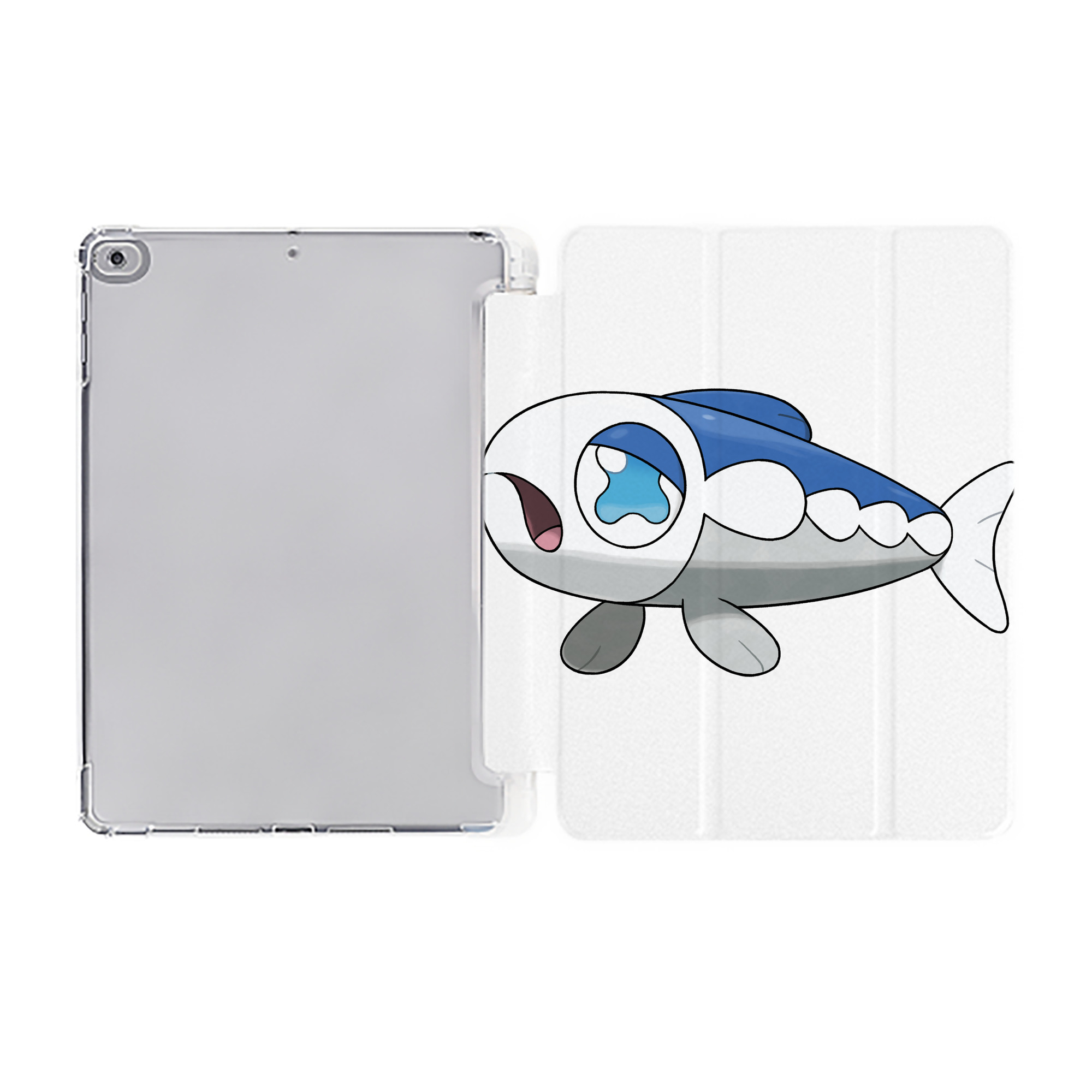 （画像用） ポケットモンスター Pokémon IPad ケース ペン収納付き 三つ折りスタンド PUレザー×シリコン 対応機種9.5/10.5/10.9インチ